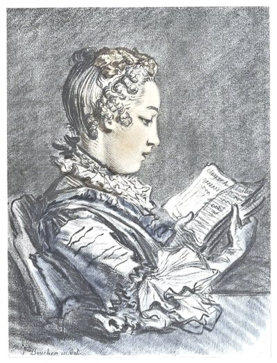 Læselyset af François Boucher